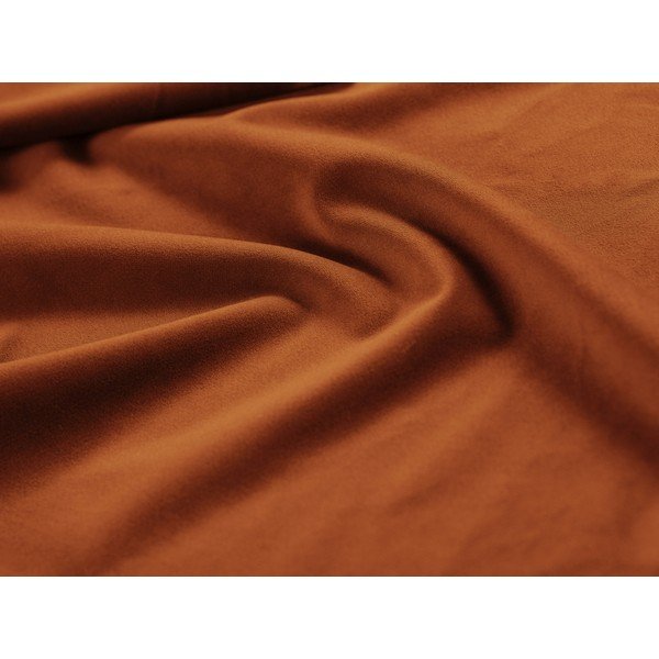 Terakotos spalvos sofa iš velveto 188 cm – Micadoni -image-3