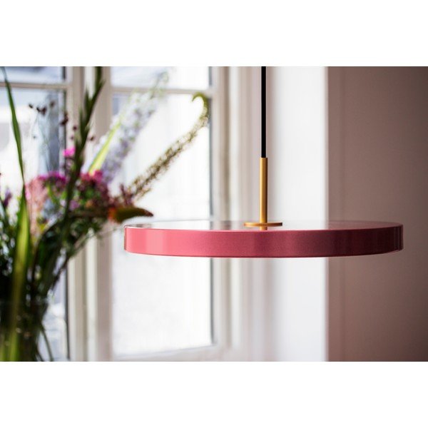 Kabantis šviestuvas rožinės spalvos LED ø 43 cm su metaliniu gaubtu Asteria Medium – UMAGE-image-4