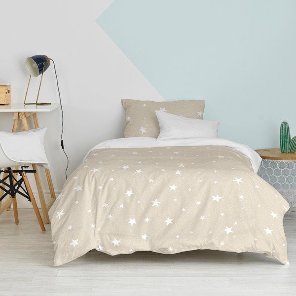 Viengulė vaikiška patalynė iš medvilnės 140x200 cm Little star – Happy Friday-image-3