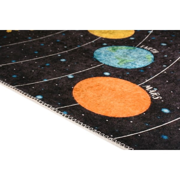 Skalbiamas vaikiškas žaidimų kilimas 120x180 cm Solar System – Vitaus-image-2
