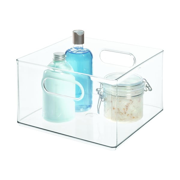 Skaidri dėžutė iDesign The Home Edit, 25,4 x 25,3 cm-image-3