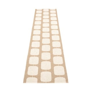 Smėlio spalvos/kreminės spalvos lauko kilimas 70x300 cm Sten Light Nougat – Pappelina