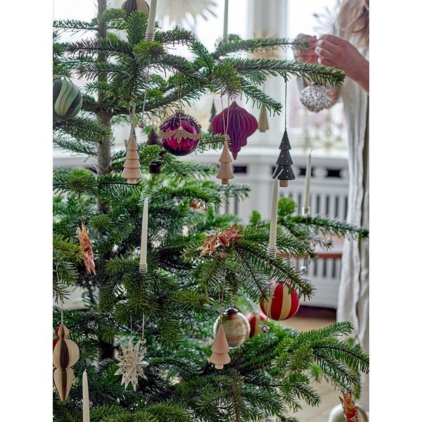 Iš popieriaus eglutės papuošimai 3 vnt. ø 10 cm Tinkle – Bloomingville-image-2