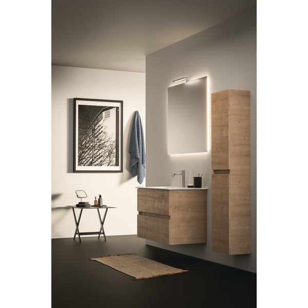 Pakabinama spintelė po kriaukle natūralios spalvos iš ąžuolo 80x55 cm Eurovit+ – Ideal Standard-image-4