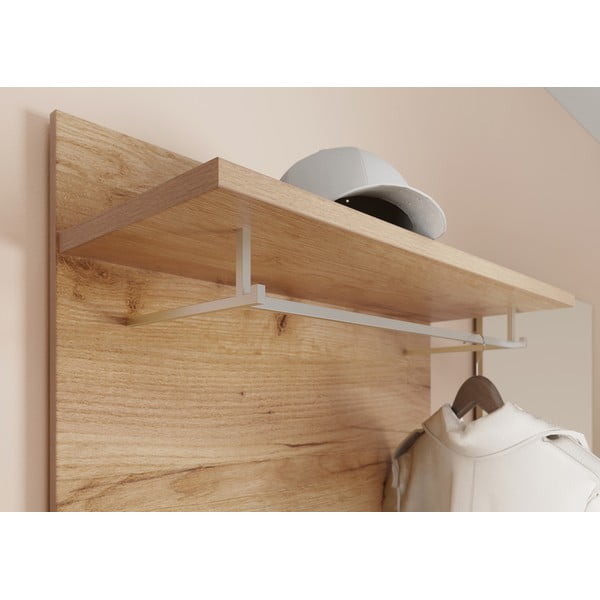 Sieninė kabykla natūralios spalvos iš ąžuolo Aledo – Germania-image-1