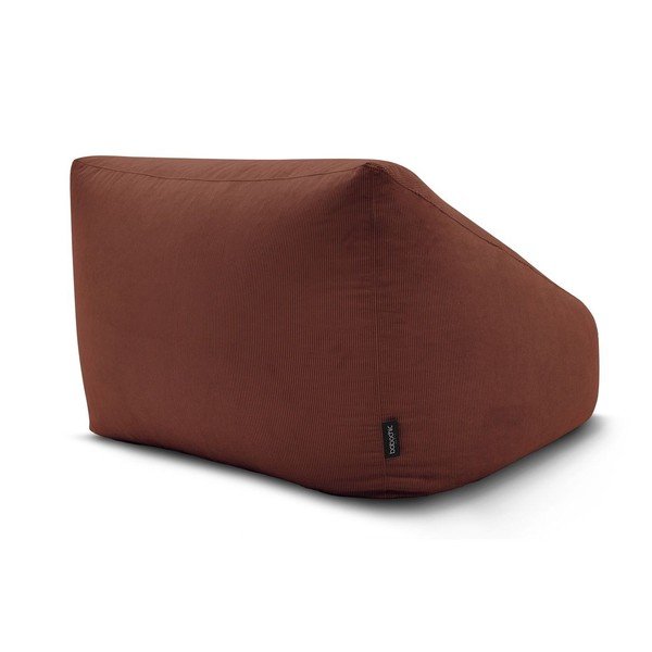 Oranžinės spalvos sėdmaišis iš kordinio velveto Lilibet – Bobochic Paris-image-4