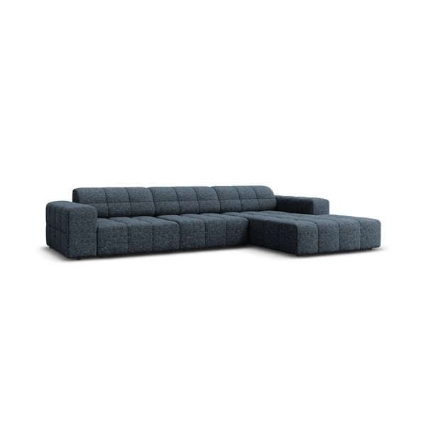Kampinė sofa mėlynos spalvos (su dešiniuoju kampu) Chicago – Cosmopolitan Design-image-3