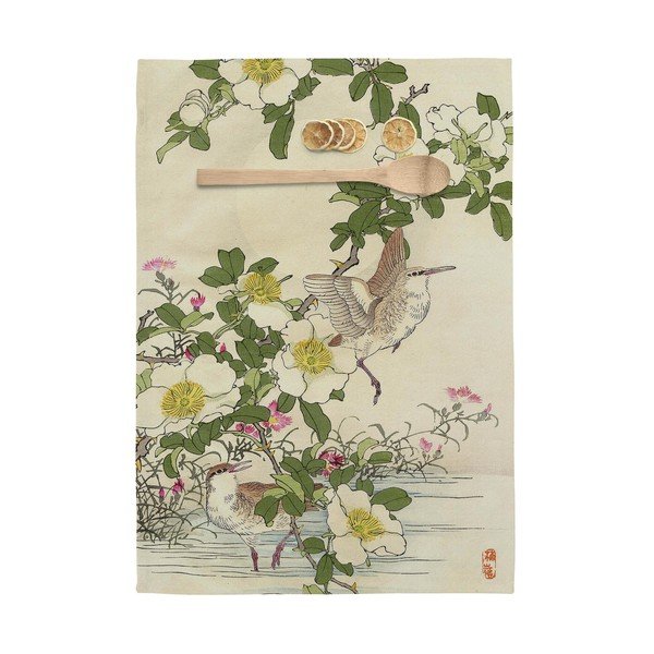 2 medvilninių virtuvinių rankšluosčių rinkinys Happy Friday Basic Japonais, 70 x 50 cm-image-2