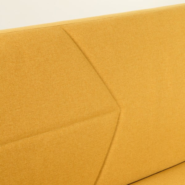 Geltonos spalvos sofa-lova Kave Home Neiela-image-1