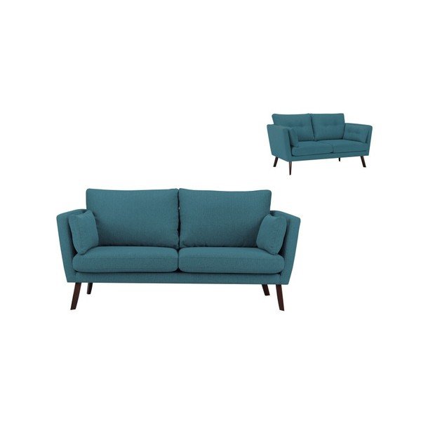 Turkio spalvos 3 vietų sofa Mazzini Sofos Elena-image-1