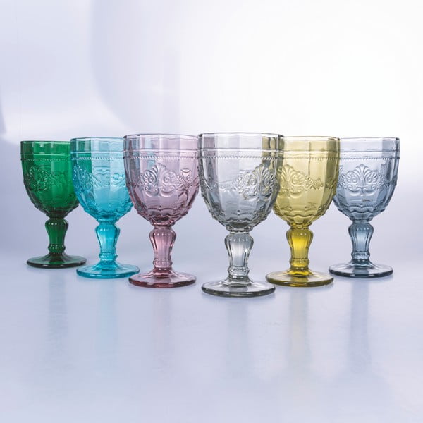 6 vnt. stiklinių rinkinys 0,23 l Syrah - VDE Tivoli 1996-image-1