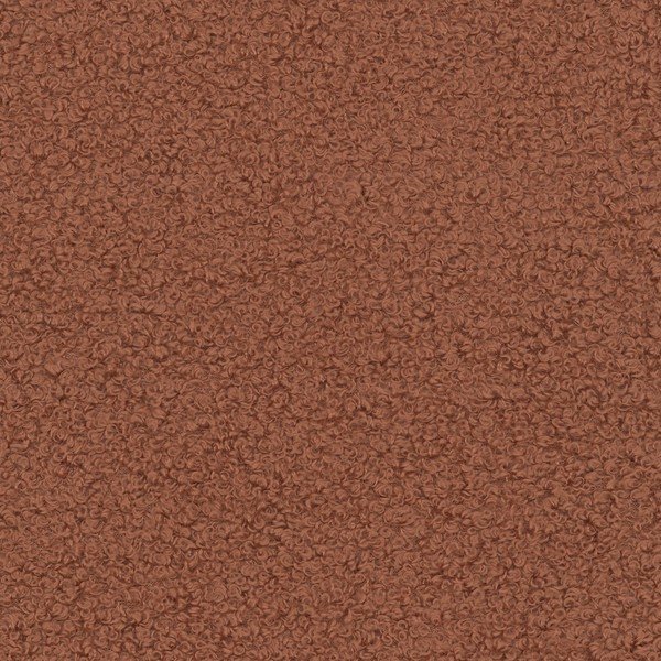 Terakotos spalvos pufas iš boucle Jenny – Micadoni -image-3
