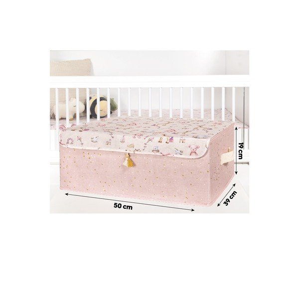 Medžiaginė vaikiška saugojimo dėžė - Mioli Decor-image-2