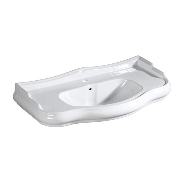 Iš keramikos praustuvas baltos spalvos 100x54,5 cm Retro – Sapho