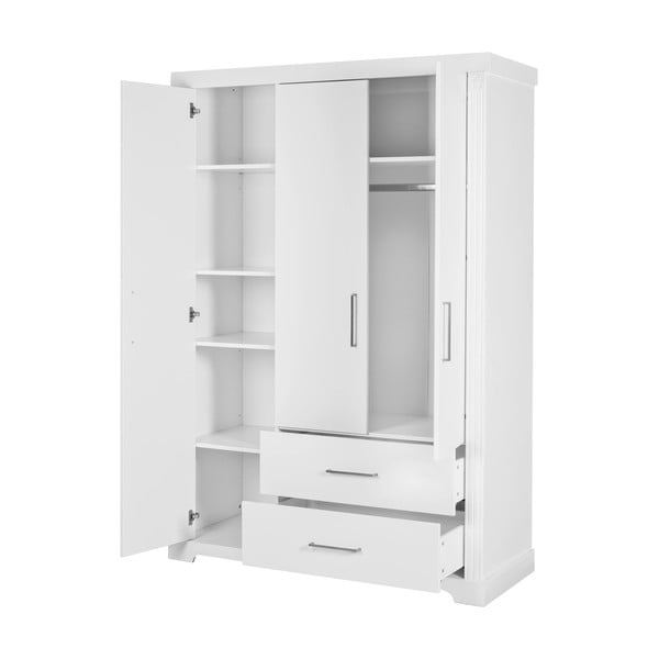 Vaikiška spinta baltos spalvos 139x199 cm Maxi – Roba-image-2