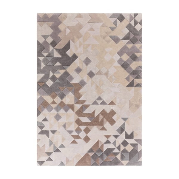 Pilkai smėlio spalvos kilimas 170x120 cm Enigma - Asiatic Carpets