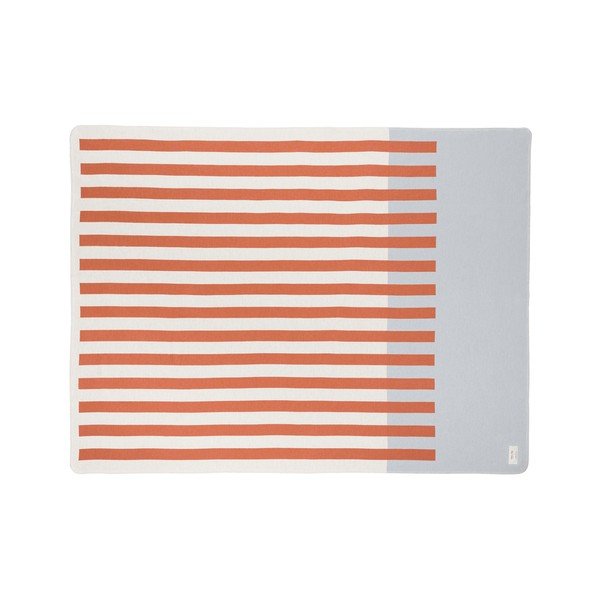 Oranžinės spalvos antklodė ir pledas 160x200 cm Onu – noo.ma-image-3