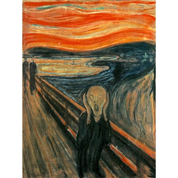 Edvard Munch reprodukcija The Scream, 60 x 80 cm