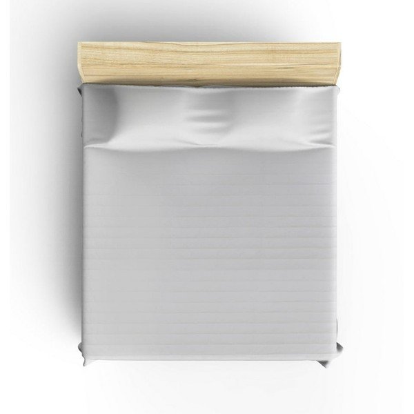 Kreminės spalvos šviesi dygsniuota lovatiesė Mijolnir Monart, 220 x 240 cm-image-4