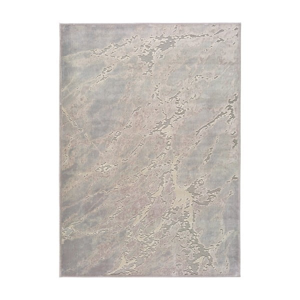 Pilkos ir smėlio spalvos viskozės kilimas Universal Margot Marble, 200 x 300 cm