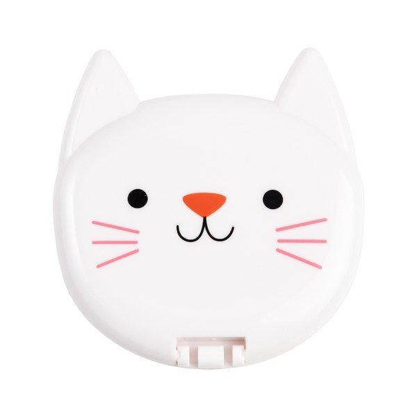 Kosmetinis didinantis veidrodis 7,5x8 cm Cookie the Cat – Rex London
