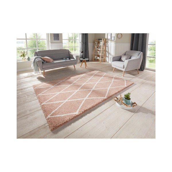 Rožinis kilimas Elle Decor Passion Abbeville, 160 x 230 cm-image-1