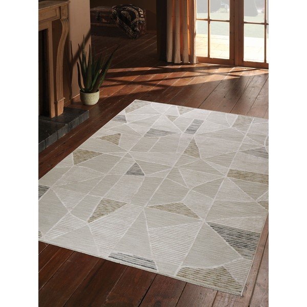Kilimas smėlio spalvos 80x150 cm Jaipur – Webtappeti-image-1