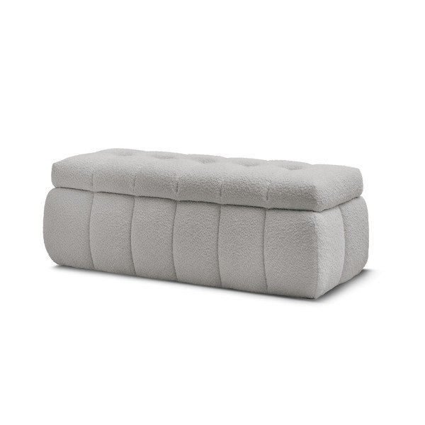 Iš boucle suolas šviesiai pilkos spalvos Mont Blanc – Bobochic Paris