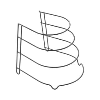 Černý stojan na pánve Metaltex Canyon Lava