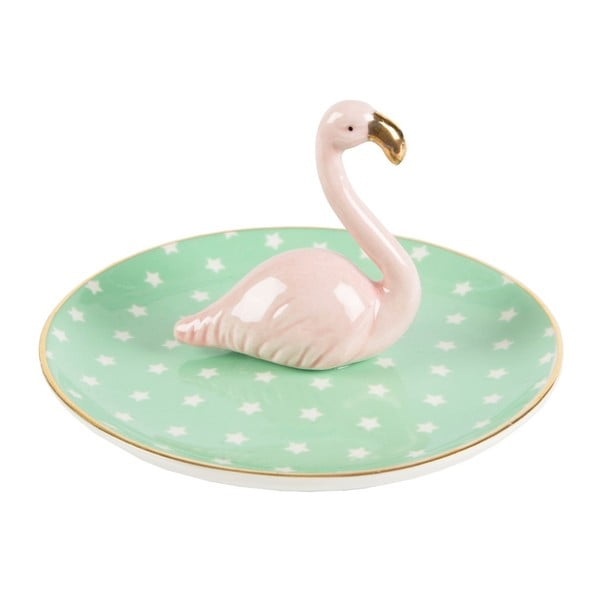 Keraminis papuošalų indelis "Sass & Belle Tropical Flamingo