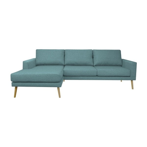 Mėlyna kampinė sofa "Windsor & Co. Vega, kairysis kampas