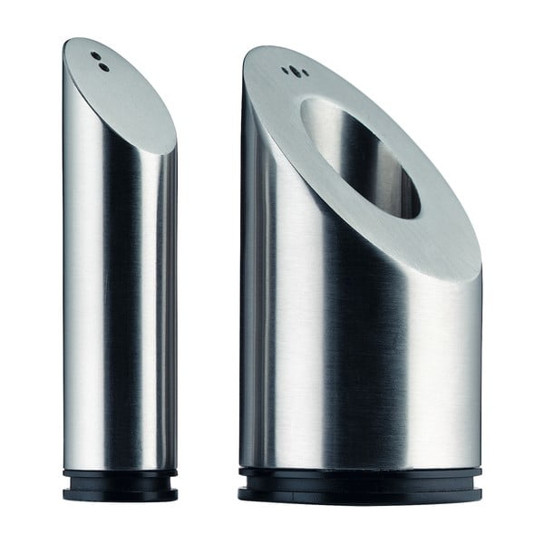 Nerūdijančiojo plieno druskinės ir pipirinės rinkinys WMF Cromargan® Basic-image-3