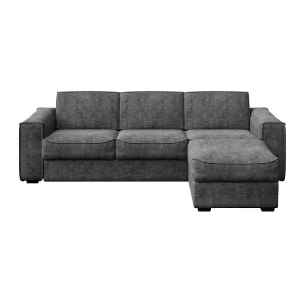 Tamsiai pilka sofa-lova su kintamu gultuvu MESONICA Munro, 288 cm