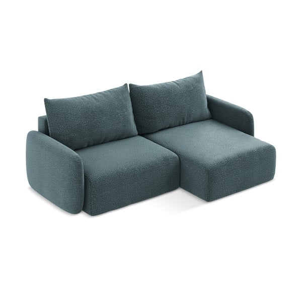 Turkio spalvos sulankstoma/su sandėliavimo vieta kampinė sofa (su dešiniuoju kampu) Kalena – Makamii-image-4