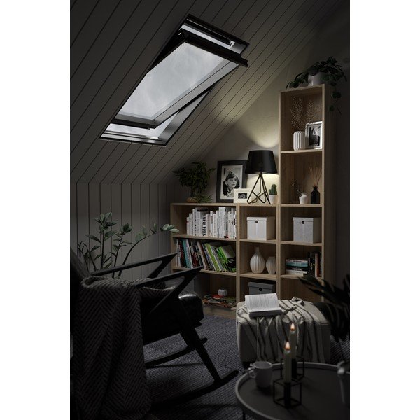 Ąžuolo apdailos knygų spinta Tvilum Basic, 41 x 203 cm-image-1