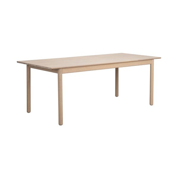 Iš ąžuolo masyvo prailginamas valgomojo stalas 90x205 cm Derrymore – Rowico
