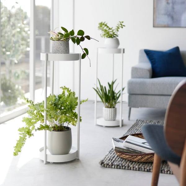 Iš metalo gėlių stovas (aukštis 70 cm) Tower – YAMAZAKI-image-1