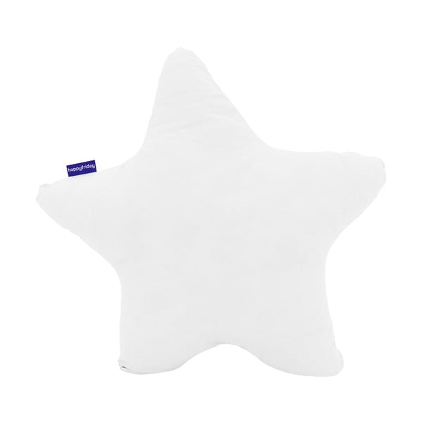 Balta medvilninė vaikiška pagalvė Mr. Fox Estrella, 50 x 50 cm