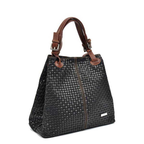 Odinė rankinė Isabella Rhea Seina 858 Nero-image-2