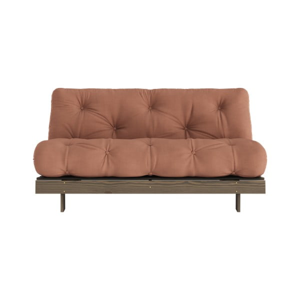 Sulankstoma sofa oranžinės spalvos/vario spalvos 160 cm Roots – Karup Design