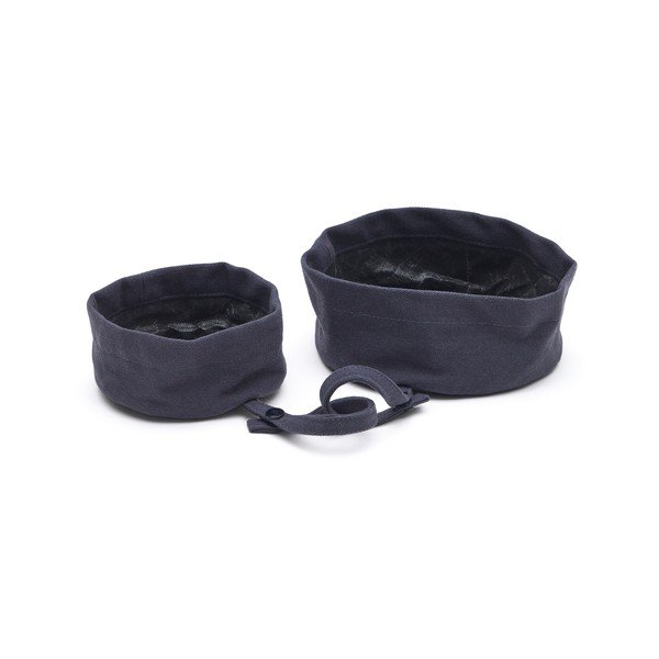 Tekstilinis sulankstomas kelioninis dubenėlis šuniui 2 vnt. ø 16 cm Trufa - Kave Home-image-2