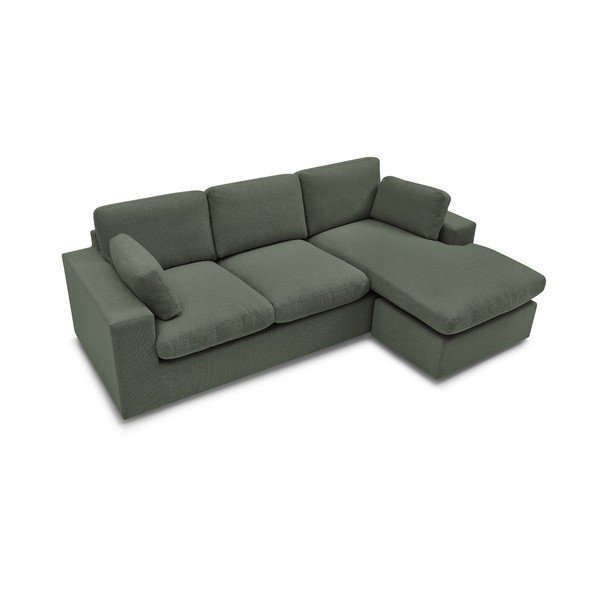 Žalios spalvos kampinė sofa Belair – Bobochic Paris-image-4