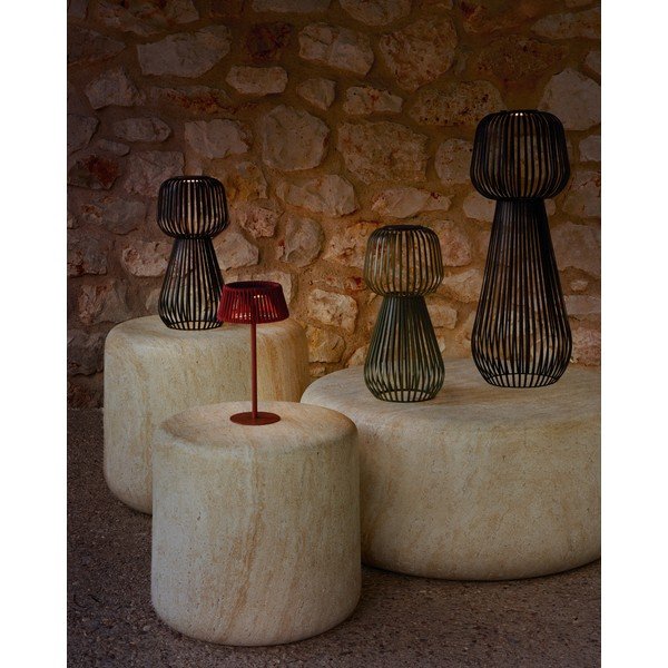 Stalinis lauko šviestuvas LED saulės baterijos ø 11 cm Aldet – Kave Home-image-1