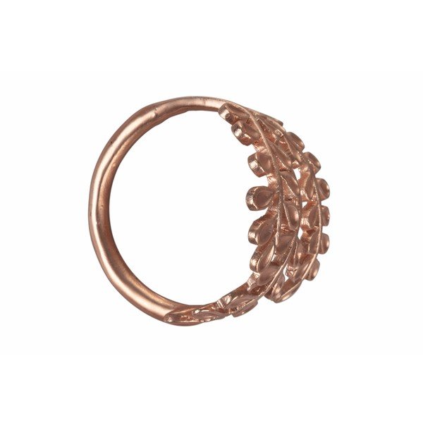 4 metalinių servetėlių žiedų rinkinys Villa d'Este Rose Gold-image-1