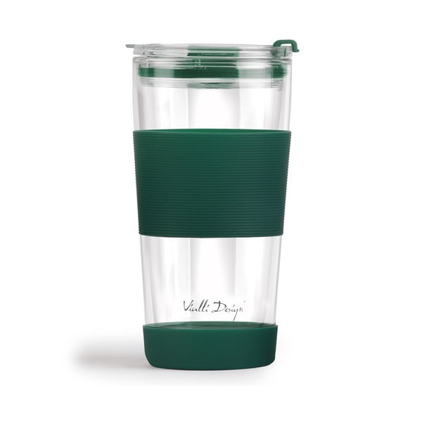 Termo puodelis žalios spalvos 600 ml Fuori – Vialli Design