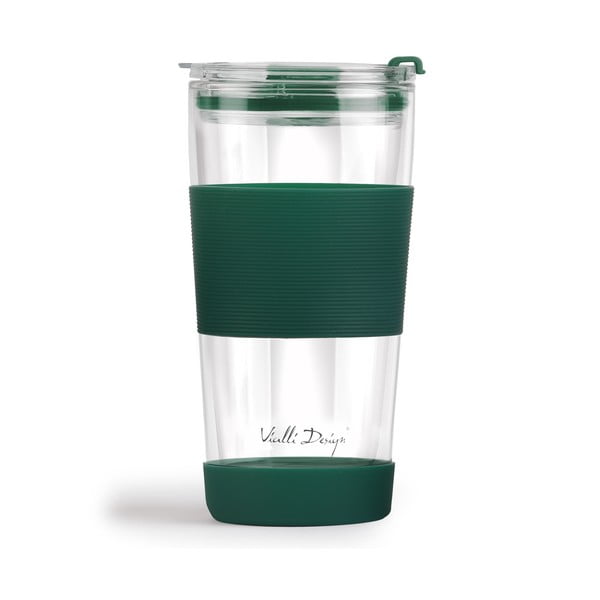 Termo puodelis žalios spalvos 600 ml Fuori – Vialli Design