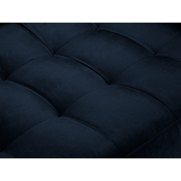 Mėlyna aksominė sofa Milo Casa Santo, 174 cm-image-1