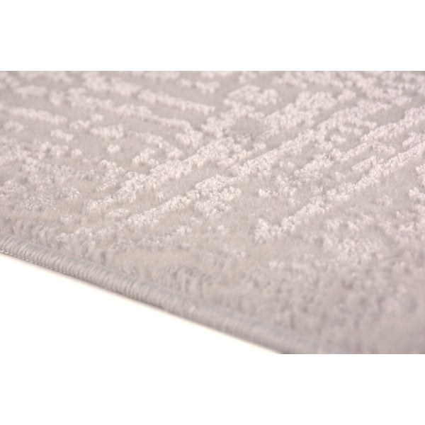 Iš medvilnės laiptų kilimėlių rinkiniai kreminės spalvos 16 vnt. 25x65 cm Milano Beyaz – Vitaus-image-3