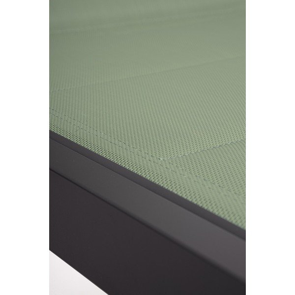 Žalios spalvos metalinis sodo šezlongas Hilde   – Bizzotto-image-4