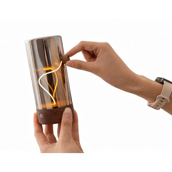 Šviečianti dekoracija nešiojamas USB ø 7 cm Solis – Gingko-image-3